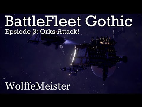BattleFleet Gothic: Armada Campaign Playthrough - Mission 03: Orks Attack