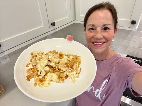 Making a million dollar chicken casserole for a friend | Easy weeknight dinner