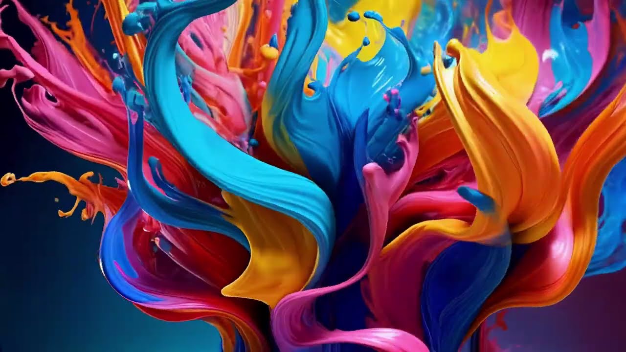 Colors Splash, AI Generated