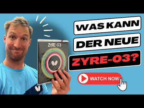 Butterfly ZYRE-03 review – The new high-end rubber in practice 🏓