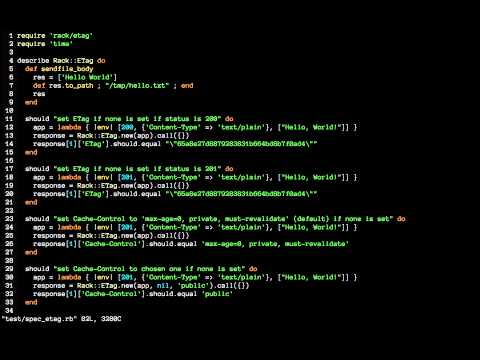 FuzzyFinder Screencast - Vim Plugin