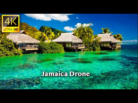 Jamaica Drone Video (4K UHD) with Relaxing Music
