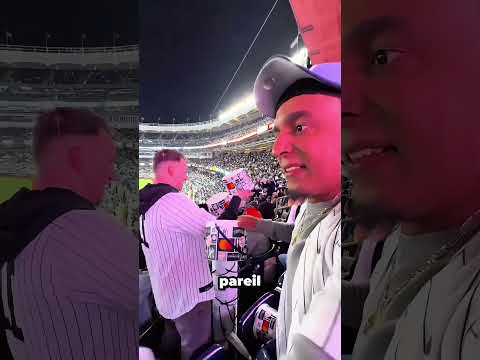 Toute la foule s'est mise à chanter et les agents de sécurité s'en sont aperçus