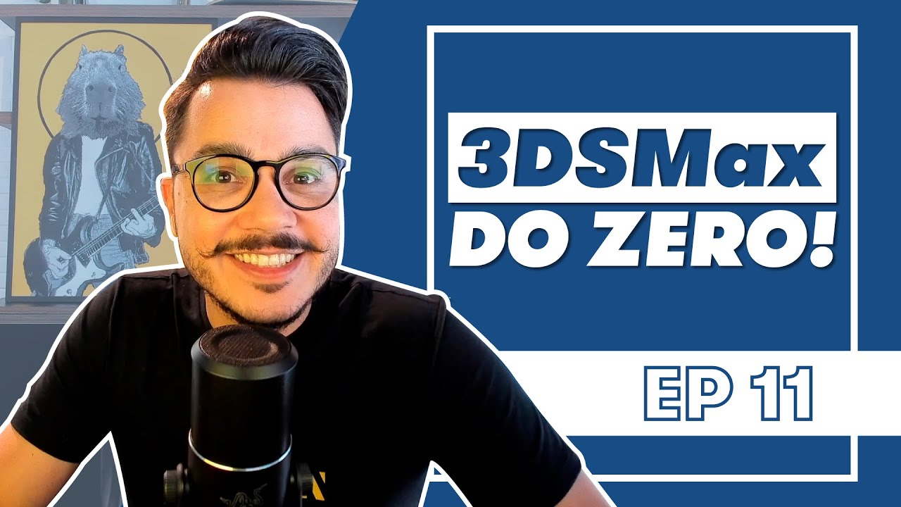 3DSMAX DO ZERO | EP11 | COMO MODELAR UMA MESA DE CENTRO