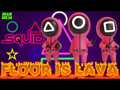 KID GAME FLOOR IS LAVA | EXERCISE BRAIN BREAK FOR KIDS | KIDS VIDEOS FOR KIDS