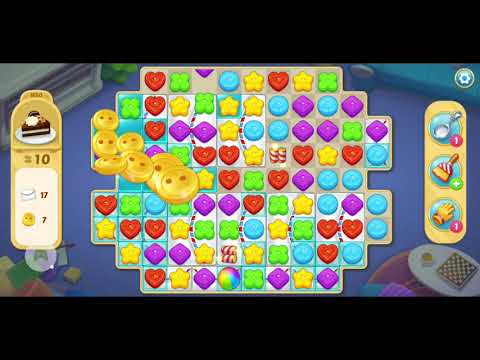 행복의저택/Matchington mansion Level 1650 Win Boosters(Spoon*4)/Puzzle/Matchington/mansion