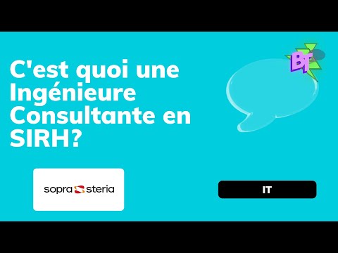 Morgane, Consultante en SIRH, chez Sopra HR Software