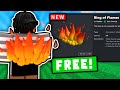 HOW TO GET THIS EXCLUSIVE ROBLOX ITEM! *Ring Of Flames*