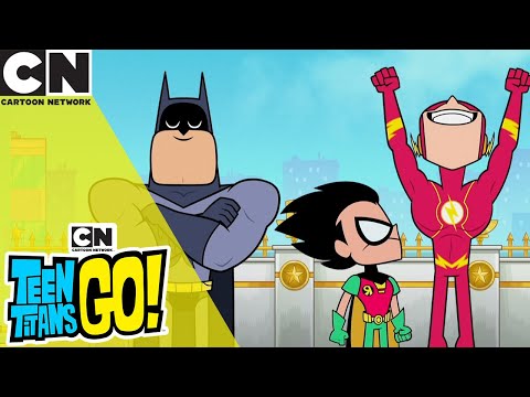 Teen Titans Vs Justice League | Teen Titans GO! |Cartoon Network UK