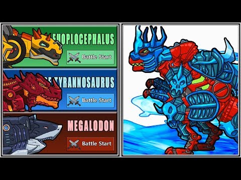 Tyranno Red - Cold Heart | Dino Robot Battle Arena
