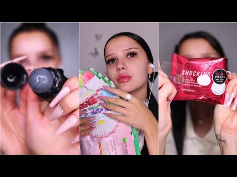 💄💦[ASMR] Nadina Ioana skincare routine - Skincare Asmr #asmr #nadinaioana #asmrsounds