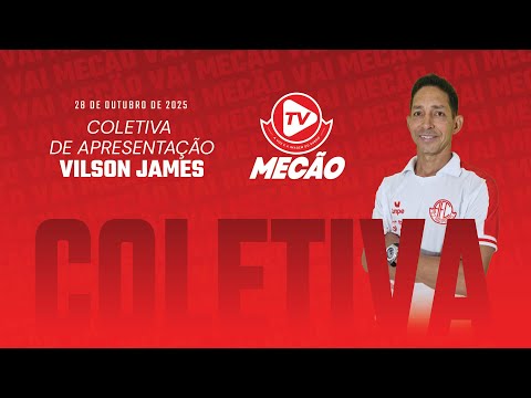 COLETIVA DE APRESENTAÇÃO | Vilson James é o novo técnico do Sub-20 do América FC