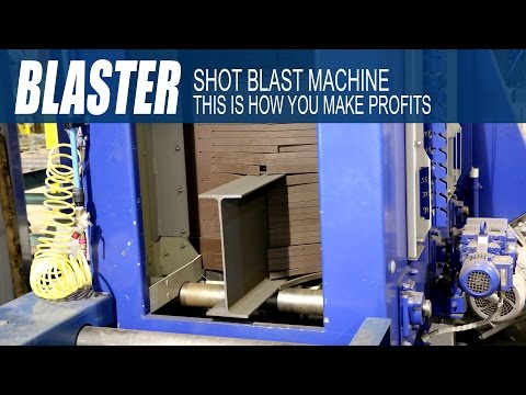 OCEAN MACHINERY BLASTER Shot Blast Cleaning (Peening / Airless) | Demmler Machinery Inc. (1)