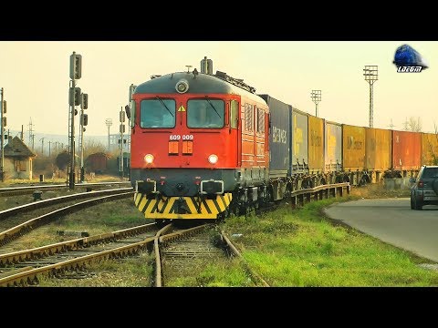 060-DA 609 009-9 H-FOX & Mecanic Super Engineer in Action in Oradea Est Triaj - 04 December 2017