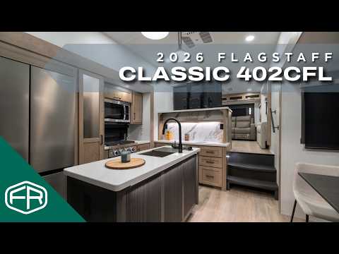 Thumbnail for 2026 Flagstaff Classic Fifth Wheels 402CFL Video
