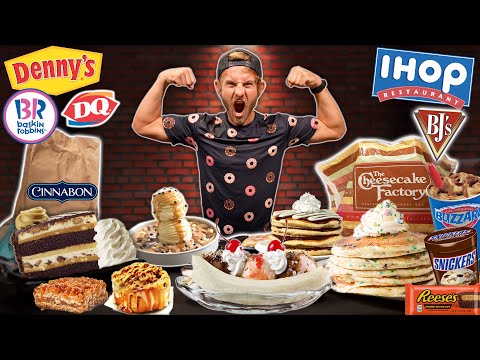 EATING THE 10 HIGHEST SUGAR ITEMS IN FAST FOOD!