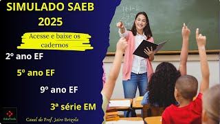 SAEB 2025 Portuguese Language and Mathematics Simulations
