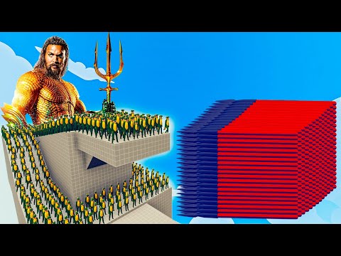 150x Crocodiles + 1x Giant vs 3x Every Gods - Totally Accurate Battle Simulator.