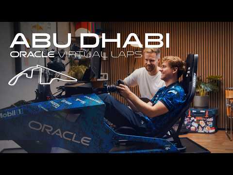 F1 Sim Racing Champion Explains the Abu Dhabi GP Turns! | Oracle Virtual Laps