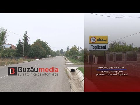PROFIL DE PRIMAR - VIOREL PANȚURU, primarul comunei Topliceni