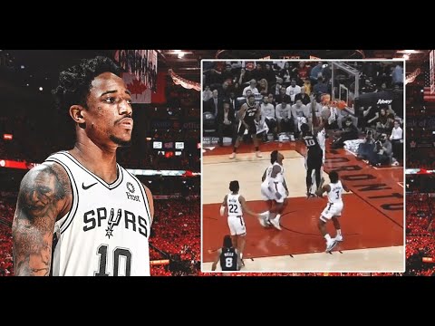 Spurs’ DeMar DeRozan throws down vicious poster slam vs. Raptors NBA 2019-20 Season
