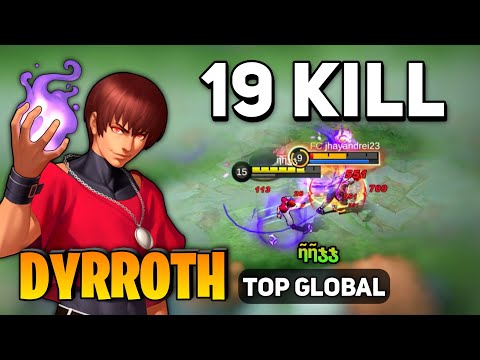 Hyper Dyrroth Insane Outplay [ Top Global Dyrroth Best Build ] By ῆῆჯჯ - Mobile Legends