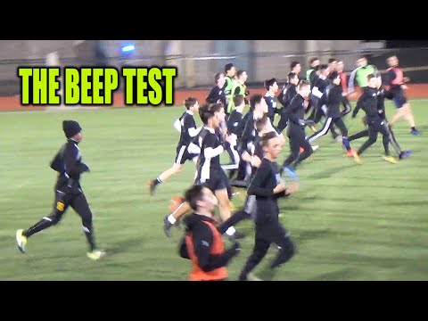 SoccerCoachTV -The Beep Test.