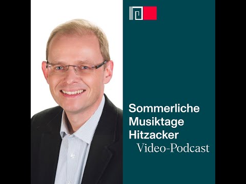 Sommerliche Musiktage Hitzacker 2021 – Dr. Christian Strehk: Mein Schubert.JETZT!