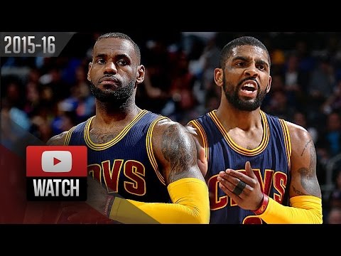 LeBron James & Kyrie Irving Full Highlights vs Pistons 2016 Playoffs R1G4 - (CAVS Feed)