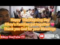 Get Together With My Families HAPPY THANKSGIVING DAY 2025 KIKOY YOUTUBE TV