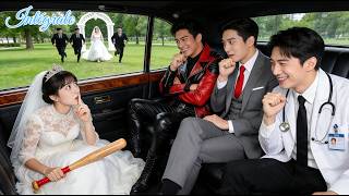 Après avoir frappé son ex infidèle au mariage, elle fuit en voiture—ce sont ses 3 frères CEO! Twist!