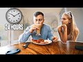 I ate my Girlfriend's FAVOURITE FOODS for 24 hours...