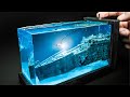 TITANIC WRECK discovered by submarine DIORAMA/ How to make/ DIY