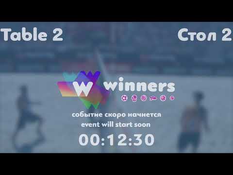 Winners League  16.08.21 Lushchyk Anastasiia - Vynokurova Natalia 21:30