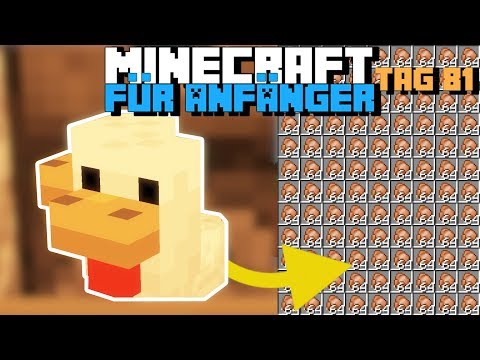 Wie baut man eine automatische Hühnerfarm in Minecraft 1.14 | Minecraft für Anfänger  81