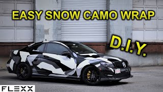 How I CAMO wrapped my Mercedes-Benz for under $200!