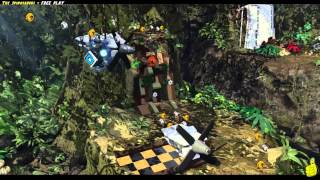 Lego Jurassic World: Level 12 The Spinosaurus FREE PLAY (All Collectibles) - HTG