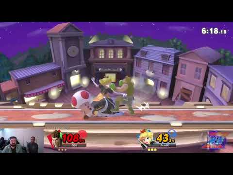 MSM.ZERO 10 Losers Round 4 - pu55yk1ng (Little Mac) Vs. SlayX (Peach) - SSBU Tournament