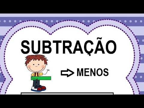 Subtração para crianças