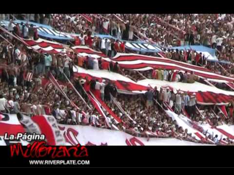 ""No veo la hora que llegue el domingo" - La Página Millonaria - River Plate" Barra: Los Borrachos del Tablón • Club: River Plate