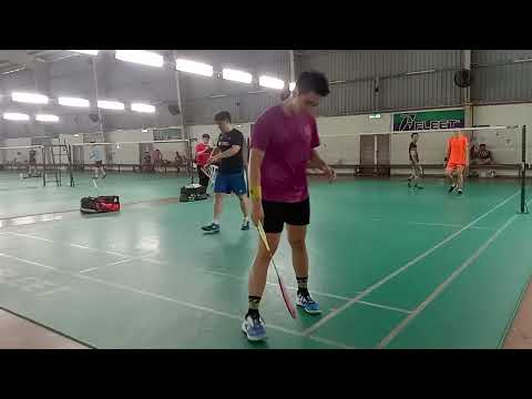 Badminton Final Men's Double Sunway Medical Expatriate  - Setiawan / Boon Yann Vs Ming Hong / Qi Jun