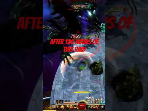 After 120 Hours of Doing This Raid This Happened... | #guildwars2 #worldofwarcraft #mmorpg #soto