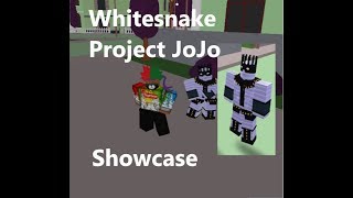 Roblox Project Jojo White Snake Showcase Kenh Video Giải Tri Danh - roblox project jojo whitesnake showcase video