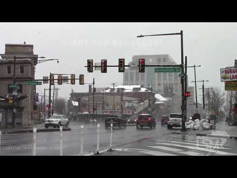 02-13-2022 Philadelphia, PA Snow showers