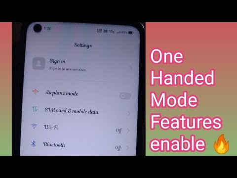 Redmi note 10 Pro 5G, One Handed Mode Features How to use 👍