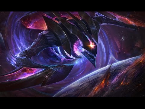 Dark Star Kha'Zix Skin - 1350RP - In Game Preview - PBE Server - League Of Legends