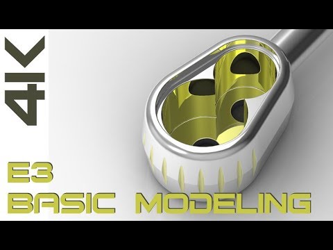 E3 Creo Parametric 4.0  - Basic Modeling 3 Tutorial