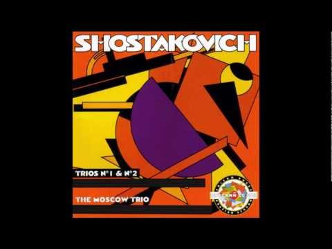 D. Shostakovich [The Moscow trio] — Piano trio No. 1, op. 8, in C minor (1923)