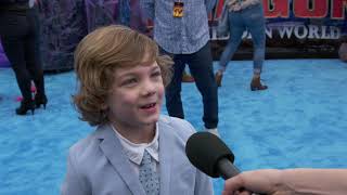 How to Train Your Dragon The Hidden World LA Premère - Itw AJ Kane (official video) video