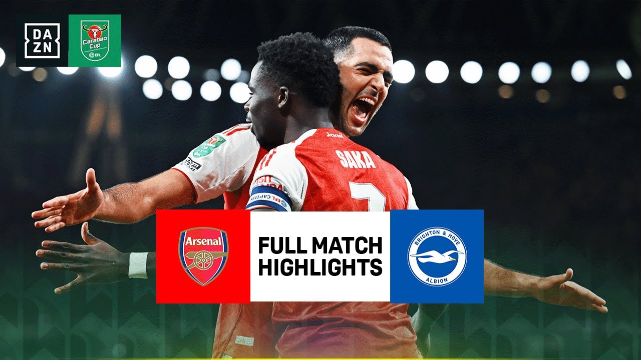 Arsenal vs Brighton & Hove Albion  | Carabao Cup | Fourth Round | 2025-2026